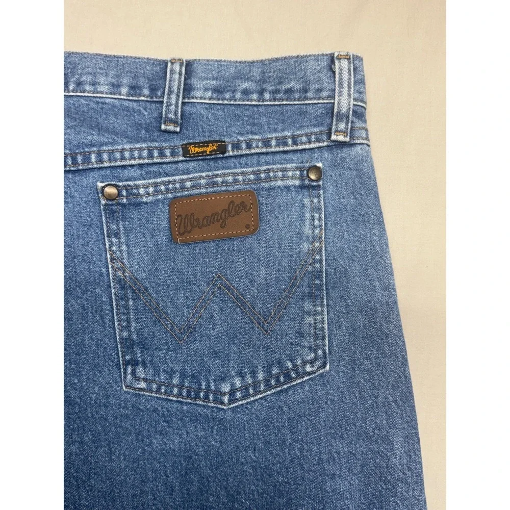 Wrangler 47MWZ Premium Performance Cowboy Cut Jeans Mens 40x32 Blue‎ Regular Fit